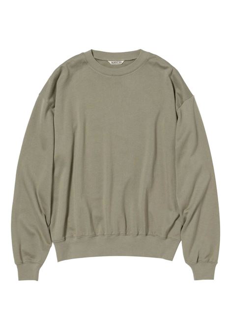 sweashirt woman khaki AURALEE | A25SP05CUKHAKI GRAY